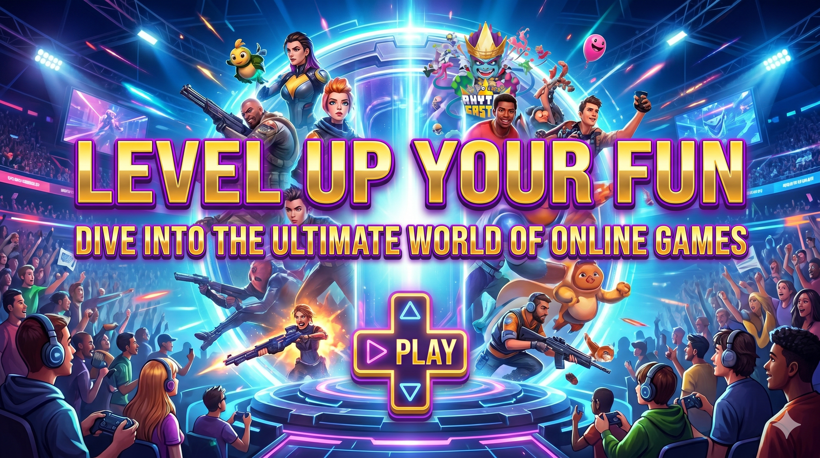 Level Up Your Fun - Dive into the Ultimate World of Online Games Play